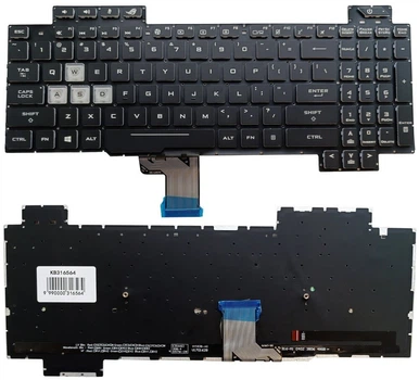 Klawiatura do laptopa ASUS Rog Strix Scar Black (9990000316564)