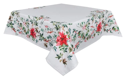 Скатерть квадратная водоотталкивающая NAVIDAD107 150x150 см 100% полиэстер ассорти