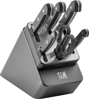 Набір Zwilling Gourmet 5 ножів + Ножиці у самозагострюючій підставці 2.0 (4009839672453)