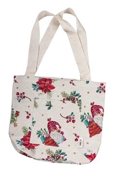Сумка гобеленовая EDEN1268B-SM36 36x36 см Бежевый 75% полиэстер, 22% хлопок, 3% акрил