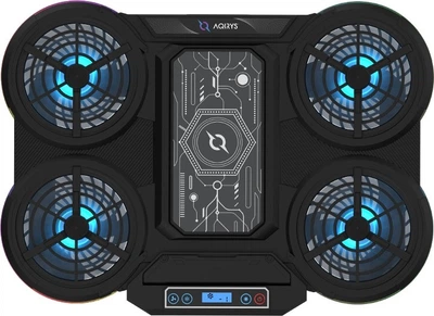 Podstawka chłodząca pod laptopa Aqirys Zenith Black (AQRYS_ZENITHBK)