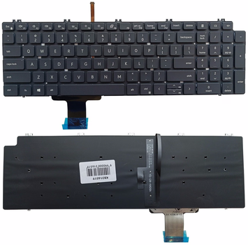Klawiatura do laptopa DELL Precision 7550 Black (9990000316519)