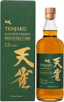 Виски Tenjaku Mizunara Cask 12 лет выдержки 0.7 л 43% в подарочной упаковке (4571651070743)