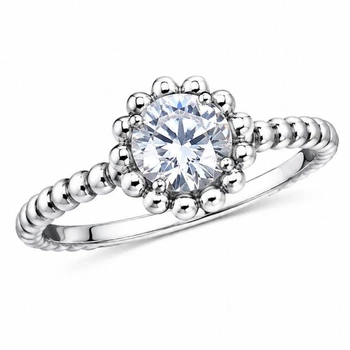 Каблучка срібна з фіанітом Silver Style 16.5 р. (10301.50 sku:2300104042813)
