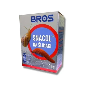 Bros Snacol – гранули від слимаків та равликів для саду і городу 1кг