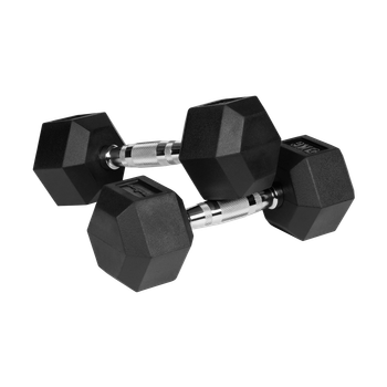 Гантелі з чавуну Rebel HEX 2x5 кг