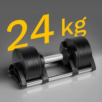 Регульовані чавунні гантелі Rebel Active 24 кг із кроком 2 кг