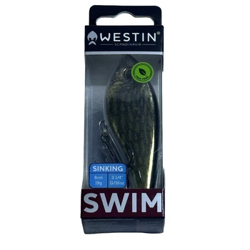 Воблер Westin Swim 8cm 19g (SI) Real Pike,P036-630-038