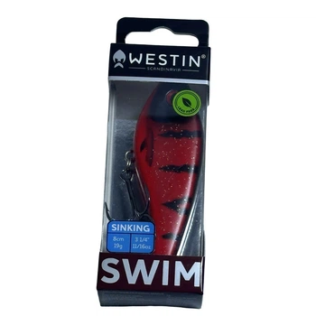 Воблер Westin Swim 8cm 19g (SI) Fire,P036-540-038