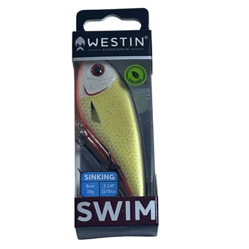Воблер Westin Swim 8cm 19g (SI) Official Roach,P036-155-038