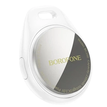 Трекер Borofone BC100 Ingenioso Anti-Lost до 3 м ABS-пластик Белый