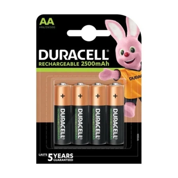 Акумулятори Duracell HR6 AA 2500mAh Ni-MH 4 шт 50,5x14,5 мм