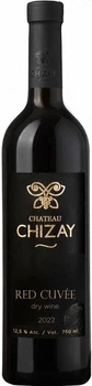 Вино Chateau Chizay "Червоне Кюве" червоне сухе ординарне столове 0.75 л (4820001634044)