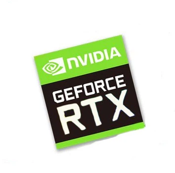Наклейка NVIDIA GeForce RTX 17x18mm