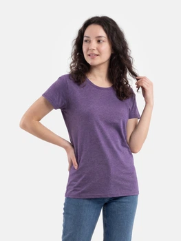 Футболка Fruit of the Loom Ladies Iconic T 2XL HP Фіолетовими Меланж (0614320HP2XL)