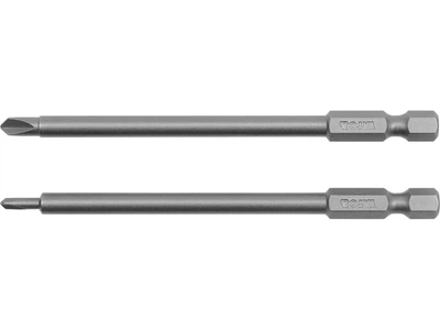 Набір біт YATO TRI-WING №0-1 HEX 1/4" довжина 100 мм 2 шт YT-0493