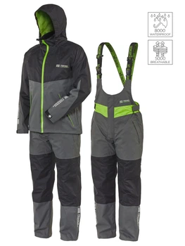 Костюм демісезонний Feeder Concept STORM 01 водонепроникний NORTEX BREATHABLE S чорний/сірий