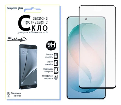 Захисне скло Fine Line Full Glue для Samsung Galaxy S26 Ultra (Black)