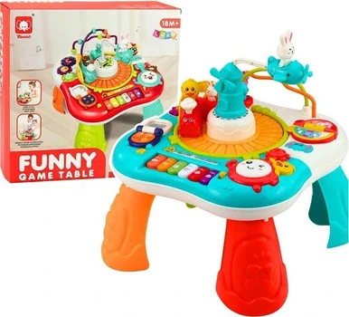 Навчальний столик LeanToys Музичний 2 в 1 09789 (5905991097891)