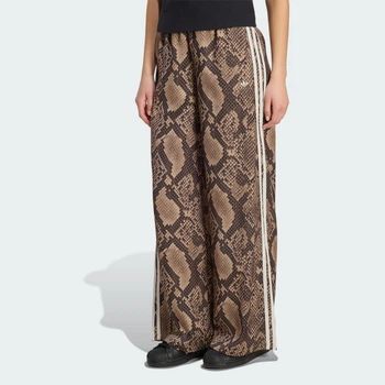Жіночі штани SATIN SNAKE PRINT WIDE LEG adidas KX1886 (M) коричневий (4069995929020)
