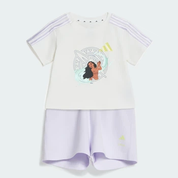 Детский комплект: футболка и шорты ADIDAS DISNEY adidas KG6117 (62) белый (4069996609853)