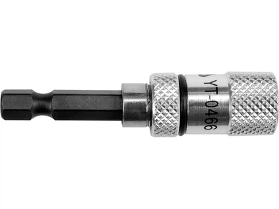 Тримач біт YATO магнітний 1/4" довжина 60 мм YT-0466