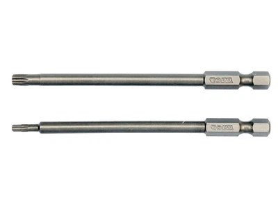 Набір біт YATO TORX SECURITY T10/T25 1/4" довжина 100 мм 2 шт YT-0490