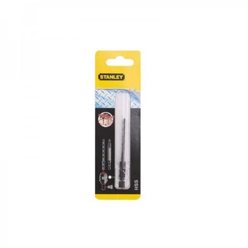 Сверло по металлу STANLEY Super-Lock HSS HEX 1/4" 6x107 мм STA50033-XJ