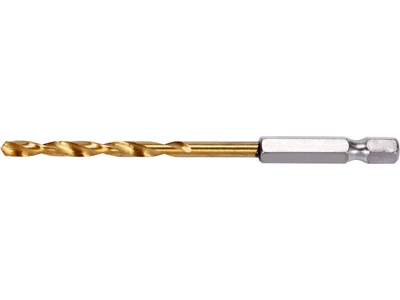 Сверло по металлу титановое YATO HSS-TIN HEX 1/4" 4.2 мм 92 мм YT-44758