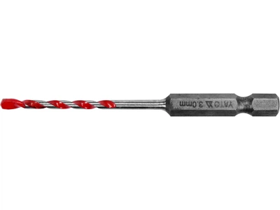 Сверло универсальное YATO YG6X HEX 1/4" 3 x 85/30 мм YT-44780