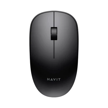 Миша бездротова Havit MS358GT, Black, USB 2.4GHz, оптична, 1200 dpi, 3 кнопки, до 10 м, 1xAA (HV-MS358GT)