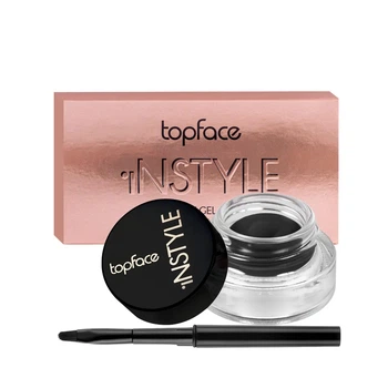 Підводка для очей гелева Instyle Gel Eyeliner TopFace PT552 Чорна, 3,5 г