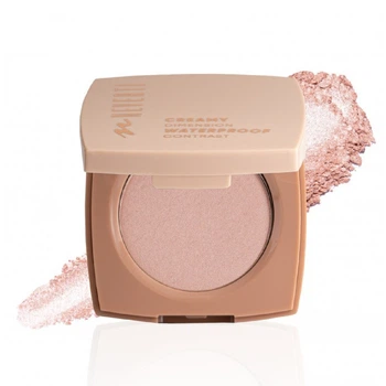 Хайлайтер для обличчя Creamy Dimension Waterproof Contrast Highliter Neverti NP205 №002 Рожевий, 6,5 гр