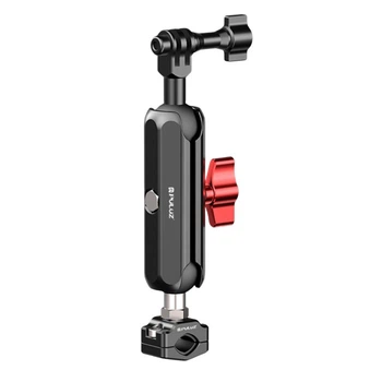 Крепление Puluz PU3212 Magic Arm для мотоцикла и велосипеда двойная шаровая голова 360° нагрузка до 5 кг