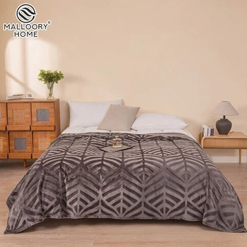 Плед-покрывало акриловый Malloory Home 230×250 см