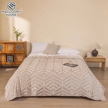 Плед-покрывало акриловый Malloory Home 230×250 см