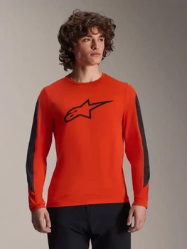 Джерсі Alpinestars A-DURA ASTAR LS JERSEY SPICY ORNGE, M (SPT_1761825-434-M)
