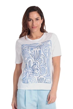 Футболка GERRY WEBER 46 Білий 61764/665