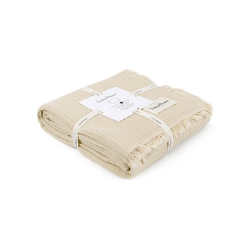 Покрывало Lotus Home Napa muslin beige 200*220 (svt-2000022355063)