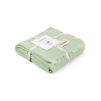 Покрывало Lotus Home Napa muslin pistachio 200*220 (svt-2000022355056)
