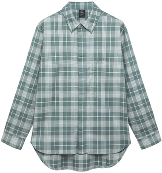 Сорочка Oakley Oak Light Plaid Shirt, White/Green, S. Бавовна