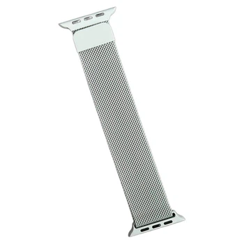 Ремешок Apple Watch 42 / Watch 44, Milanese loop, Gold Grey, Серый - 632792