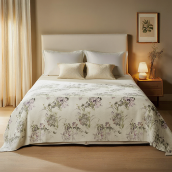 Покрывало хлопковое 200x230 см для дома Provence PS-7083