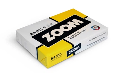 Офісний папір ZOOM 80 г/м2, A4, 500 л, клас C