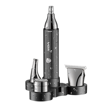 Триммер VGR 4 в 1 V-630 BLACK с 4 насадками