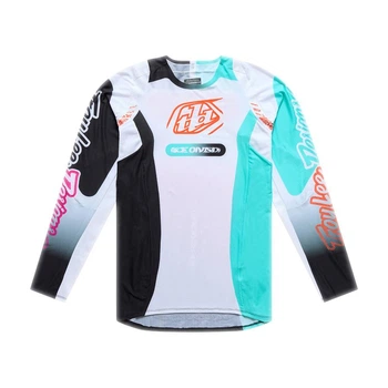 Мото джерси TLD SE PRO JERSEY; SEVER [WHITE / TEAL] L