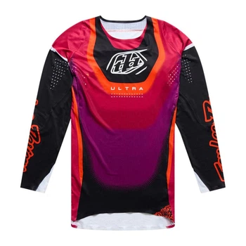Мото джерси TLD SE ULTRA JERSEY; VISION [BLACK / FUCHSIA] XXL