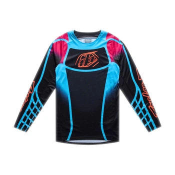 Мото джерси TLD GP PRO JERSEY; FRAMEWORK [BLACK / CYAN] M