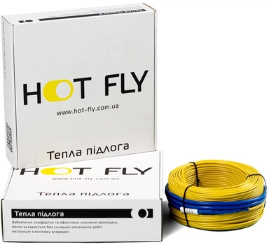 Нагрівальний кабель двожильний HOT FLY HFC 16.0 м. пог.
