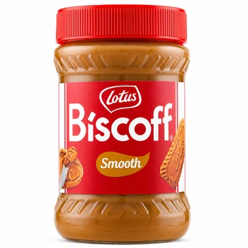Крем Паста Бисквитно-карамельная с Печеньем Lotus Biscoff Smooth 400 г
